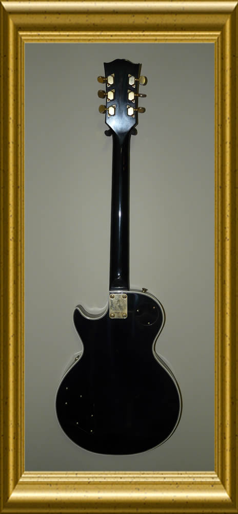 Mann Guitar LP Custom Black Back